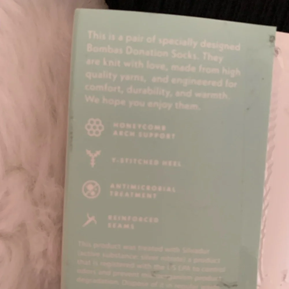 BOMBAS (2) XS 88% poly 8% cotton 4% elastane anti microbial socks NWT